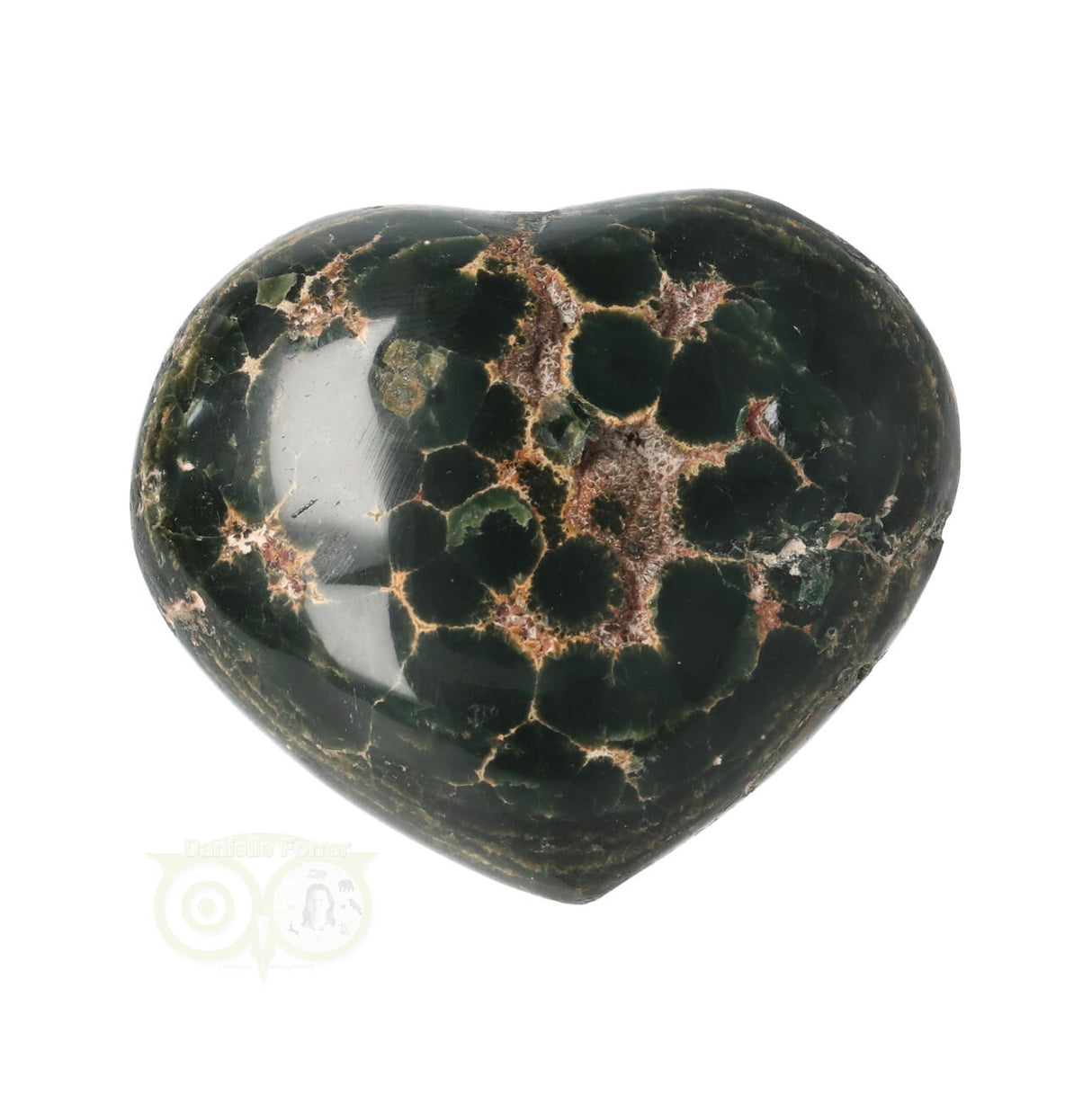 Herz aus Ozeanjaspis, 90 Gramm