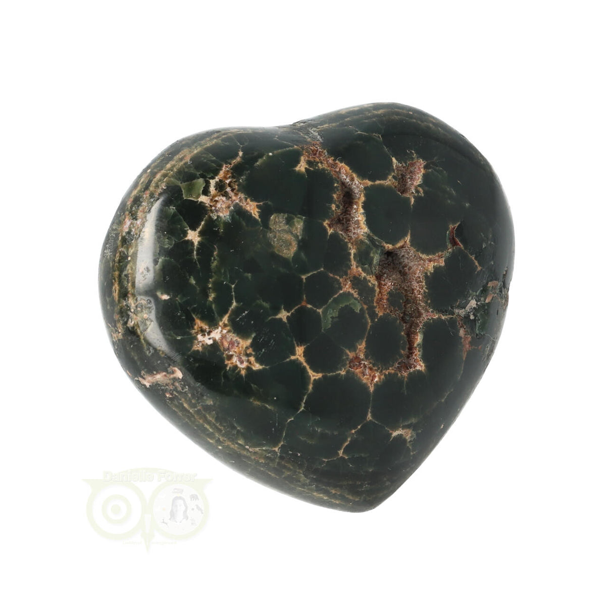 Herz aus Ozeanjaspis, 90 Gramm