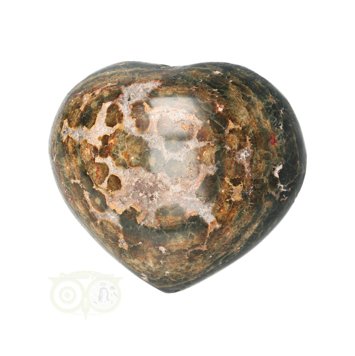 Herz aus Ozeanjaspis, 90 Gramm