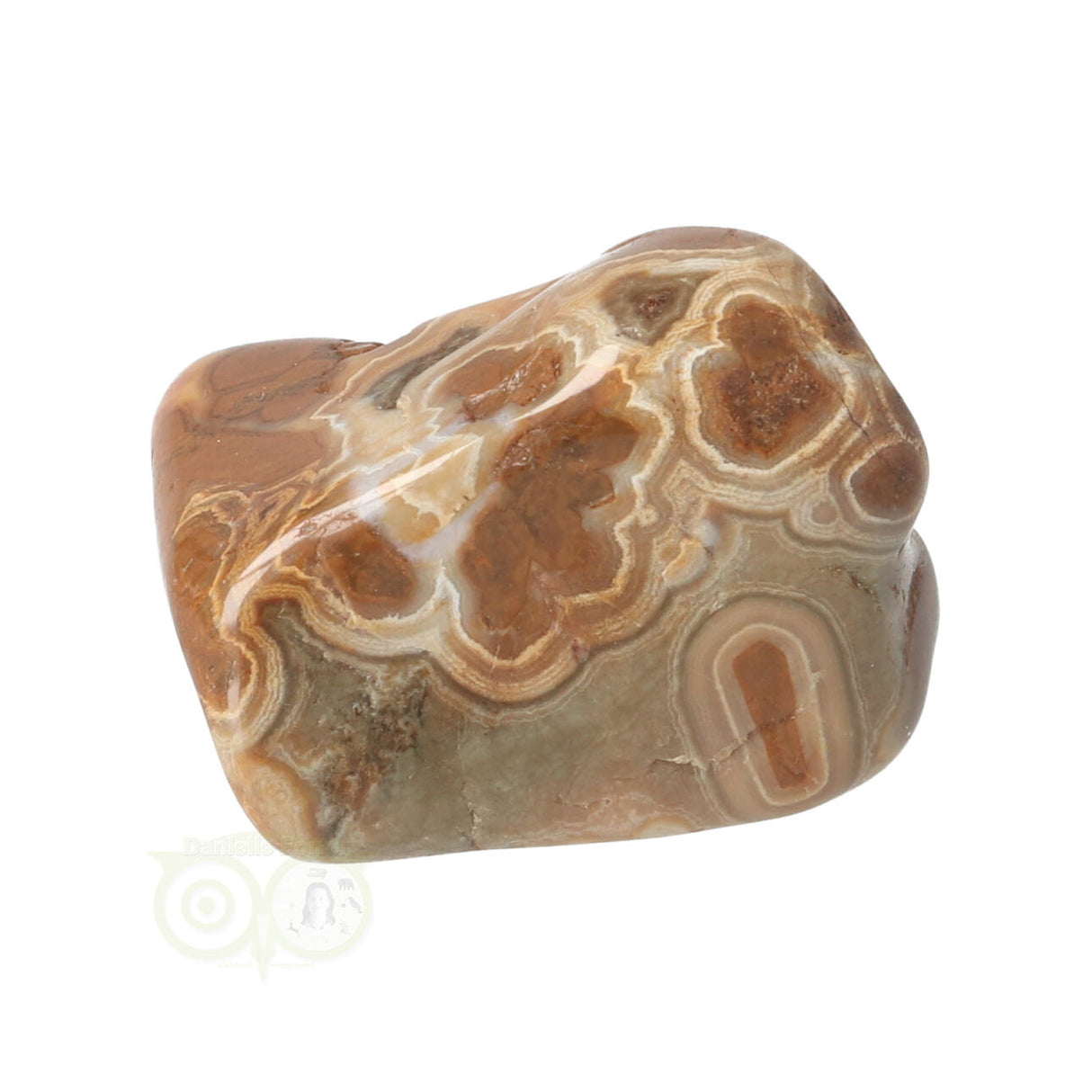 Oceaan Jaspis trommelsteen Nr 24