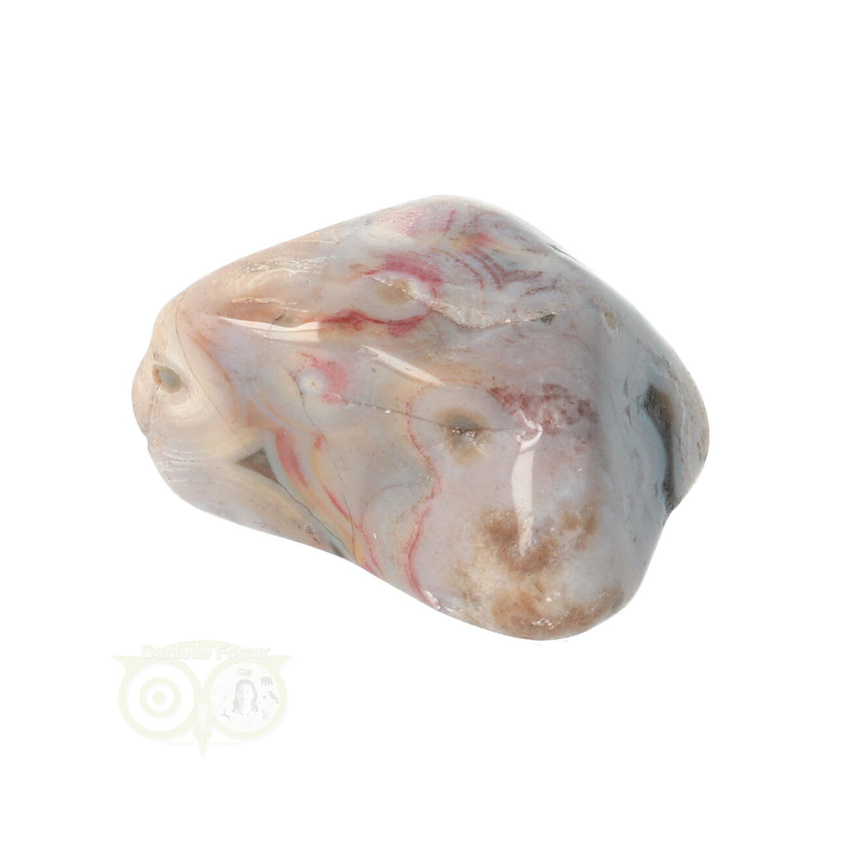 Oceaan Jaspis trommelsteen Nr 27