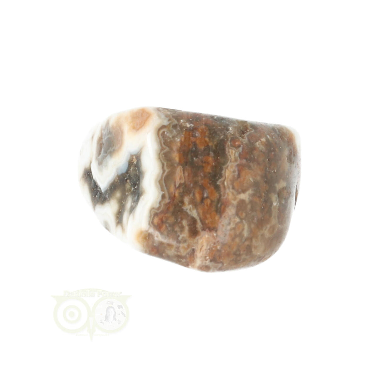 Ozeanjaspis-Trommelstein Nr. 29