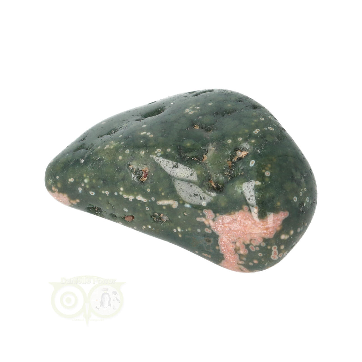 Oceaan Jaspis trommelsteen Nr 32