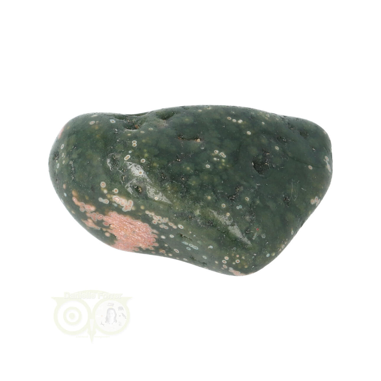 Oceaan Jaspis trommelsteen Nr 32