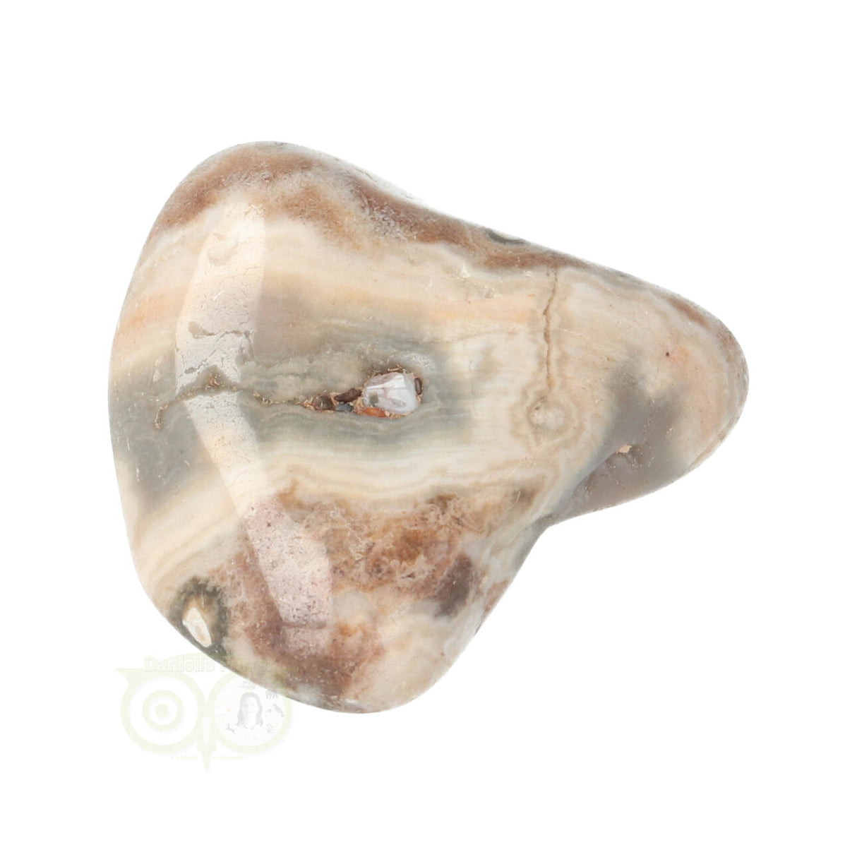 Oceaan Jaspis trommelsteen Nr 33