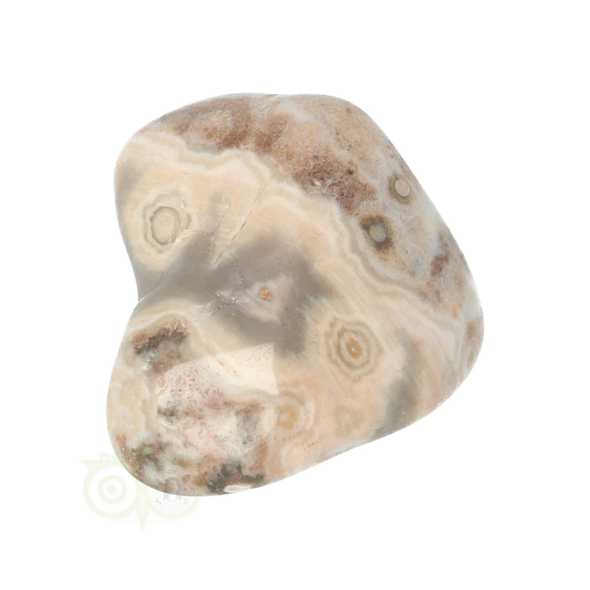 Oceaan Jaspis trommelsteen Nr 33