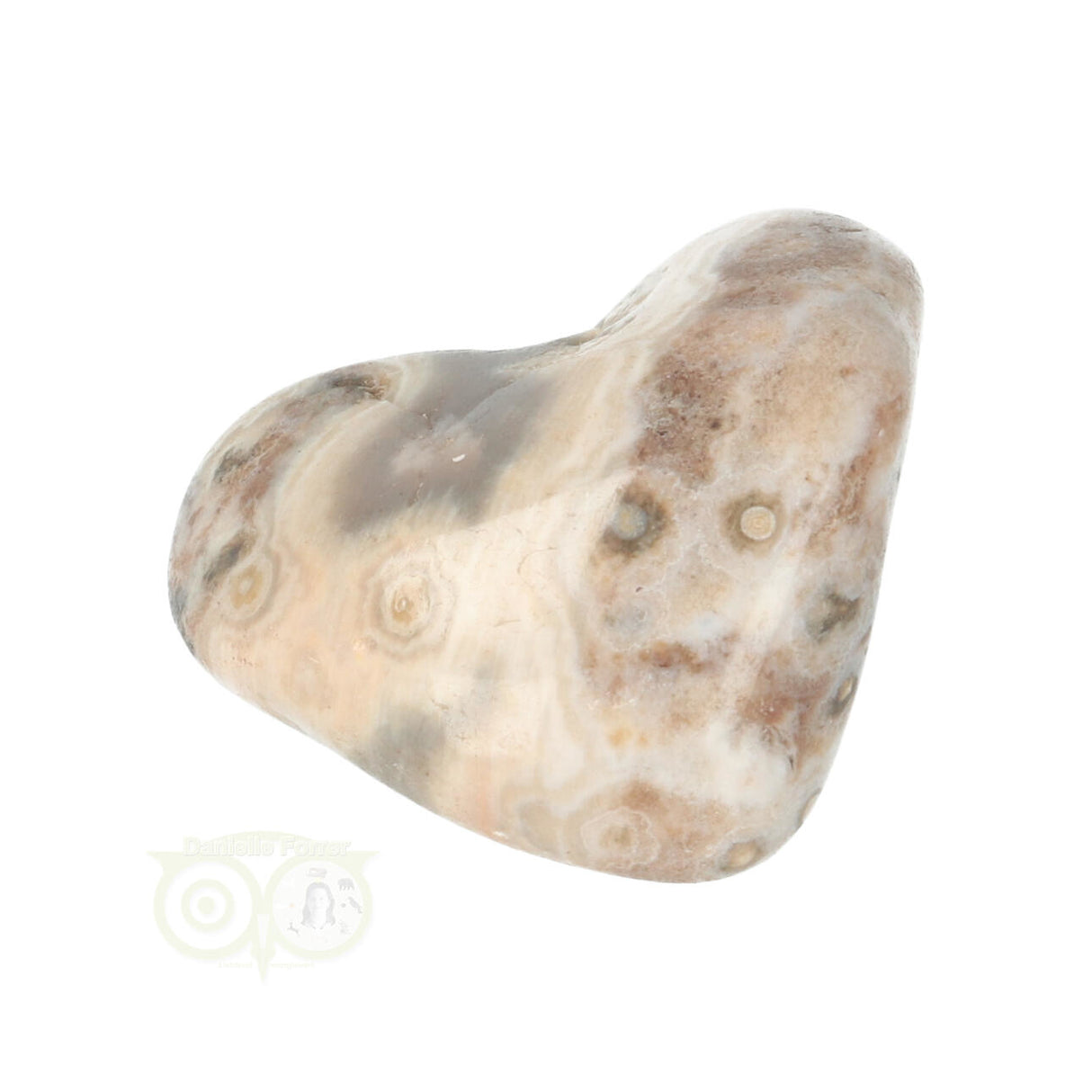 Oceaan Jaspis trommelsteen Nr 33