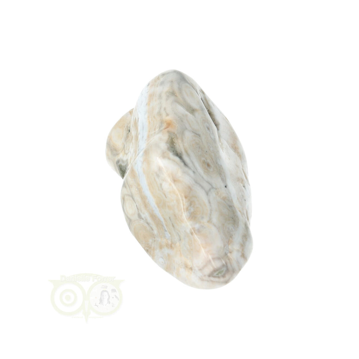 Oceaan Jaspis trommelsteen Nr 37