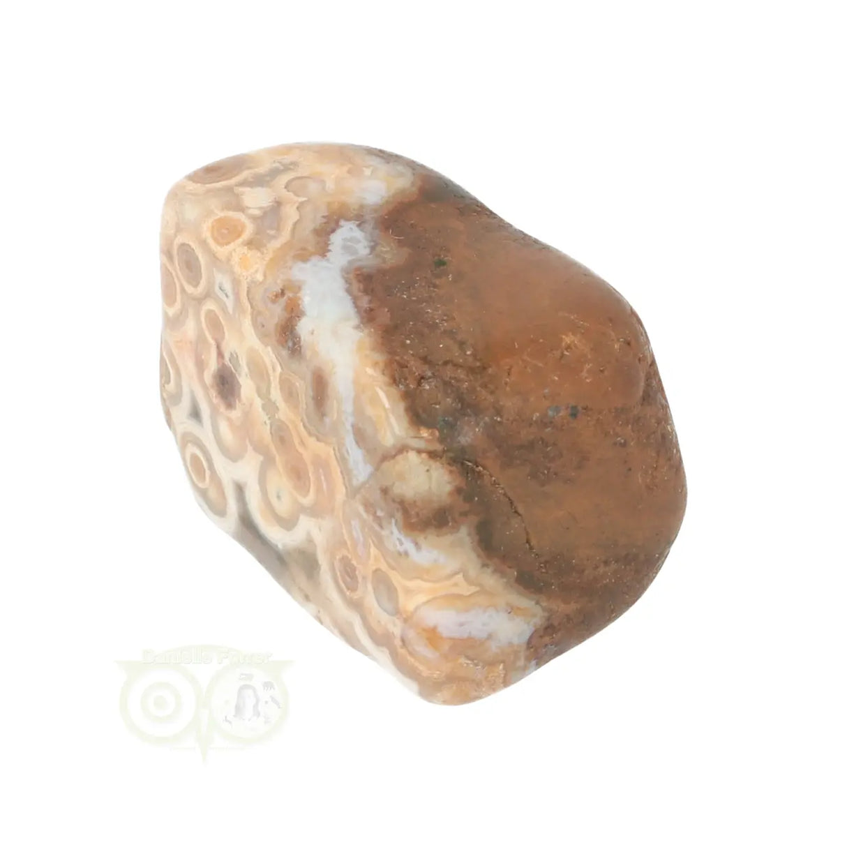 Ocean Jasper tumbled stone No. 40