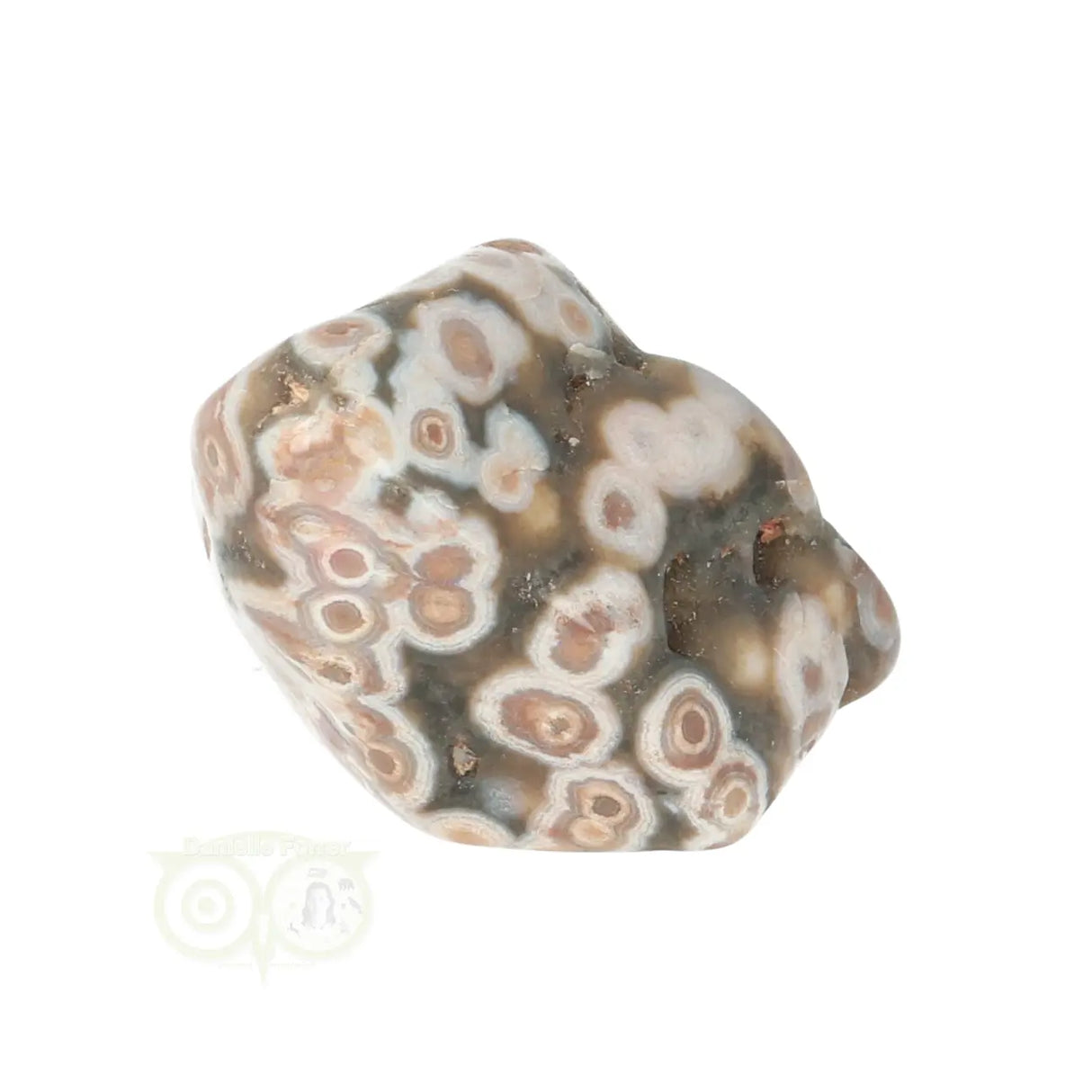 Ocean Jasper tumbled stone No. 41