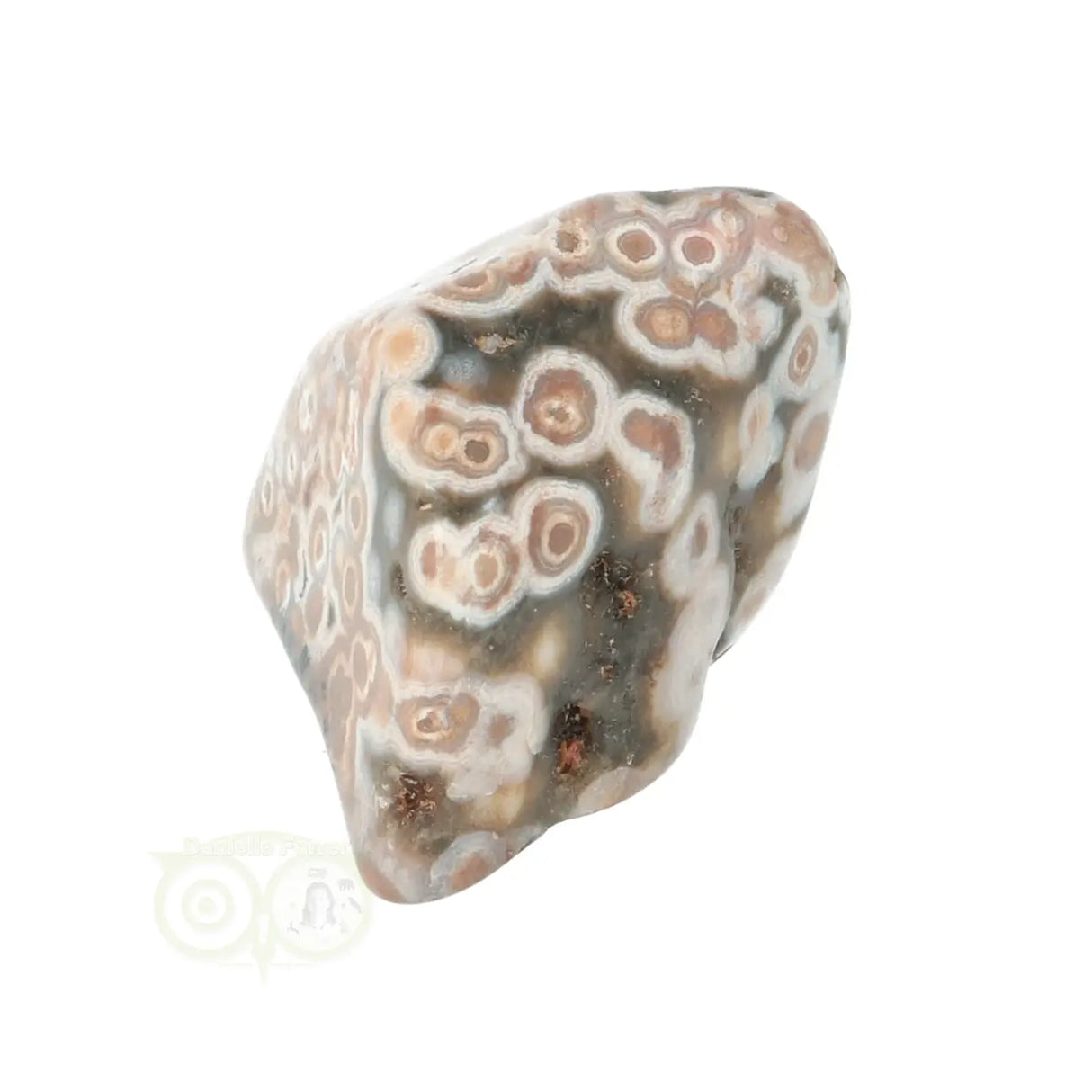 Ocean Jasper tumbled stone No. 41