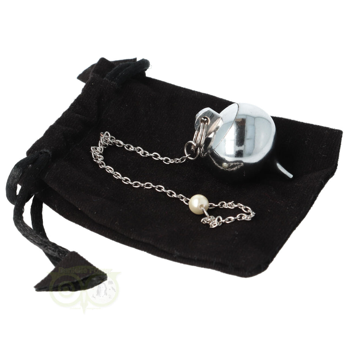 Pendel messing verchroomd met kamer