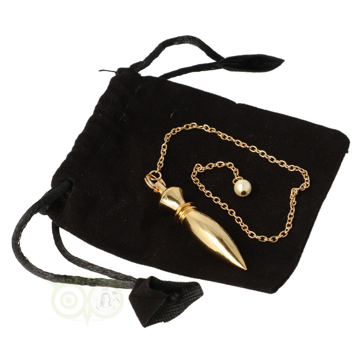 Pendel, Messing, vergoldet