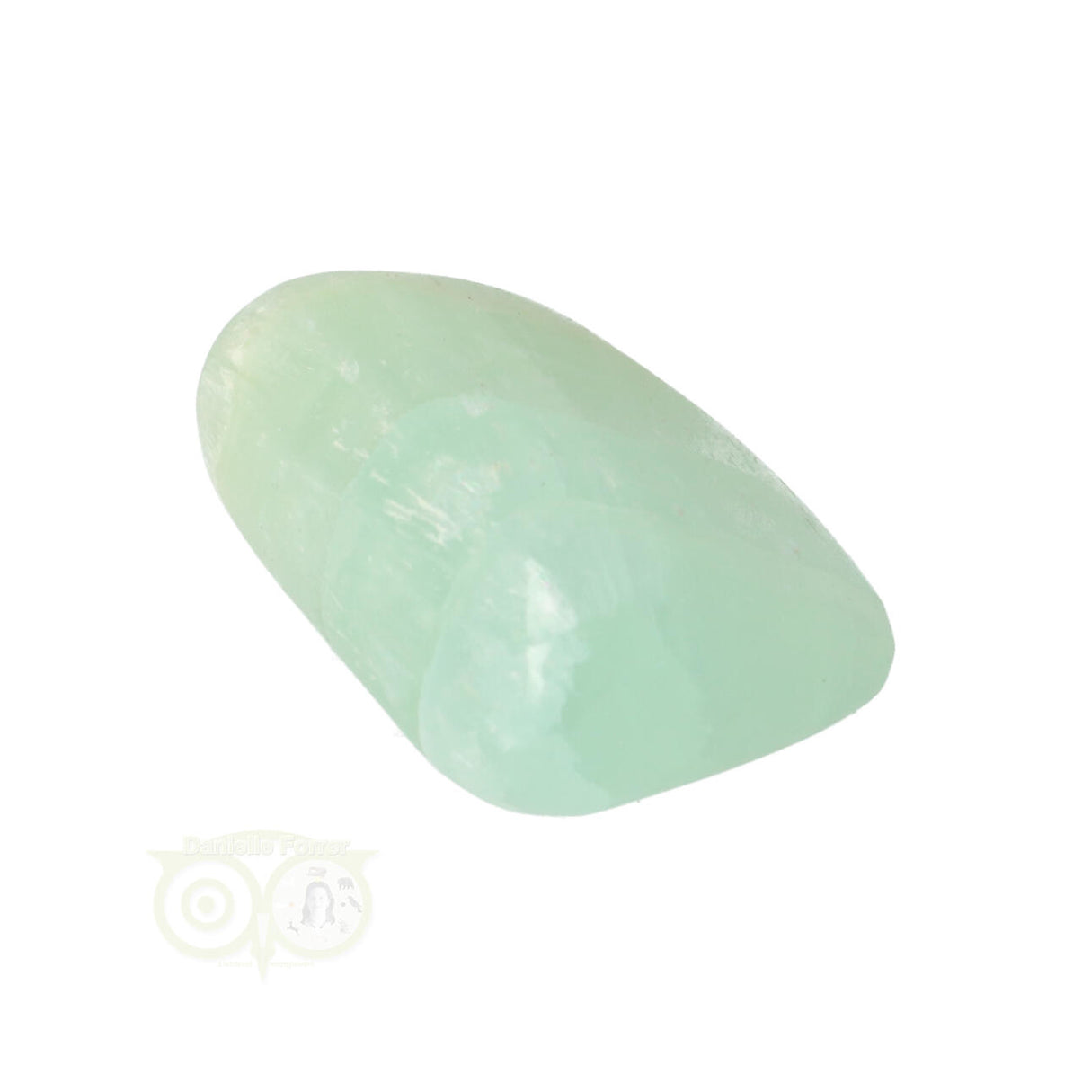 Pistachio Calcite Tumbled Stone No. 17