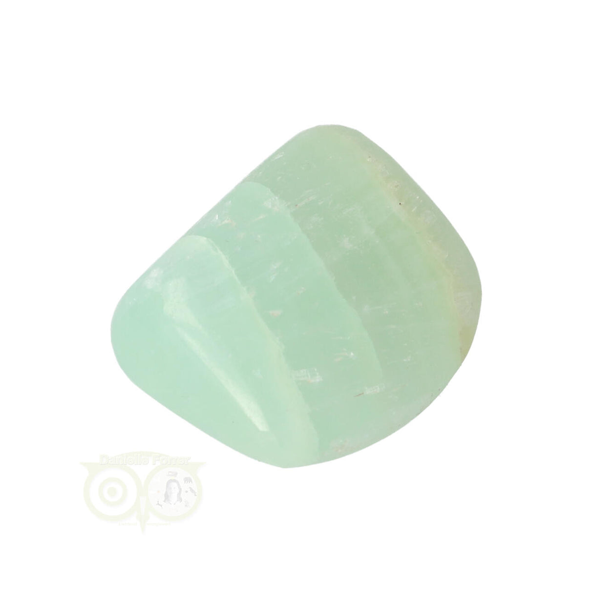 Pistachio Calcite Tumbled Stone No. 17