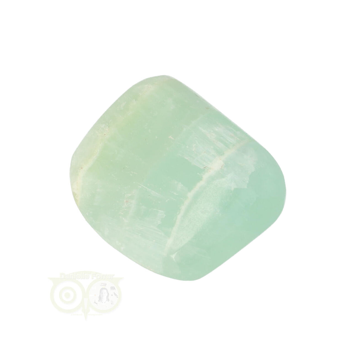 Pistachio Calcite Tumbled Stone No. 17