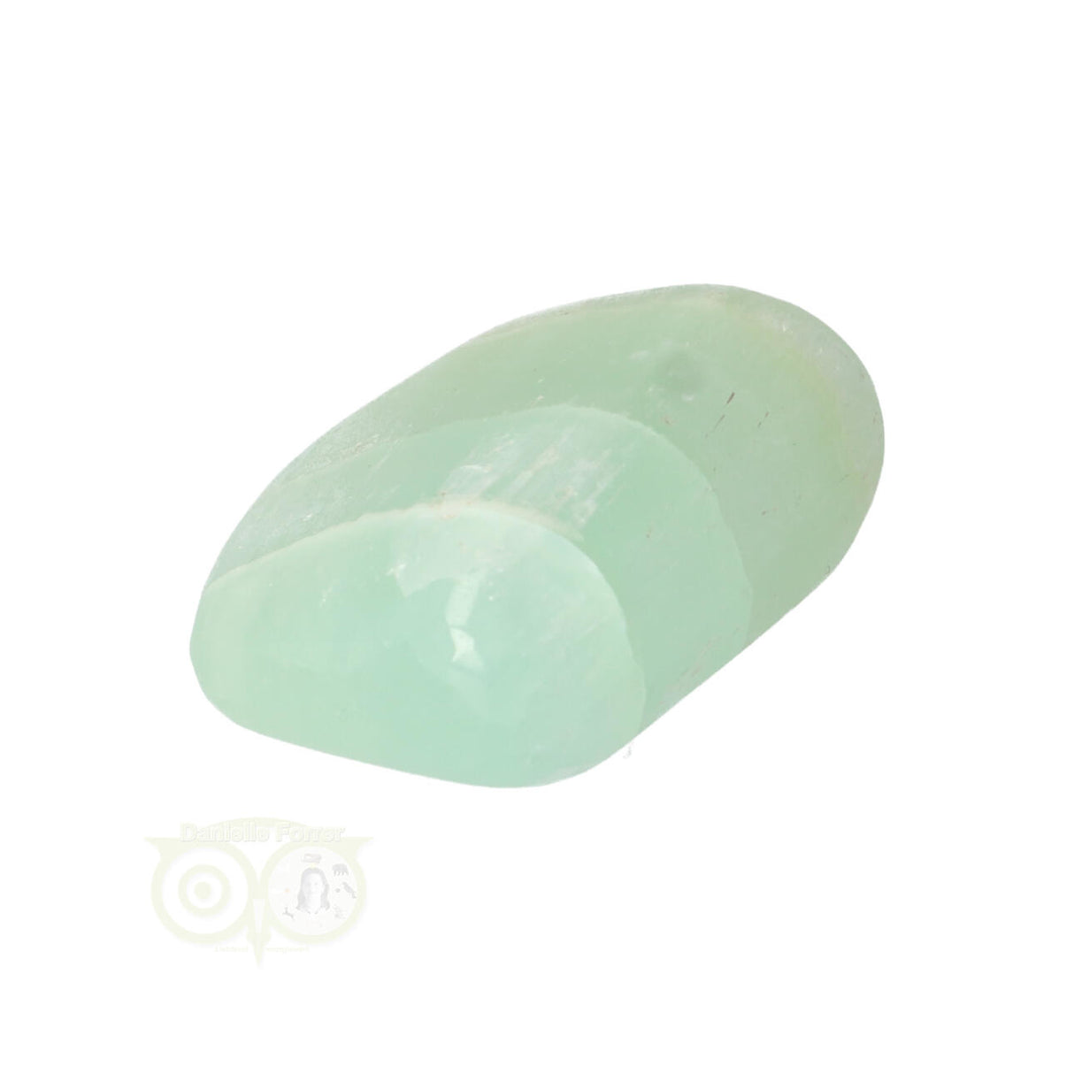 Pistachio Calcite Tumbled Stone No. 17