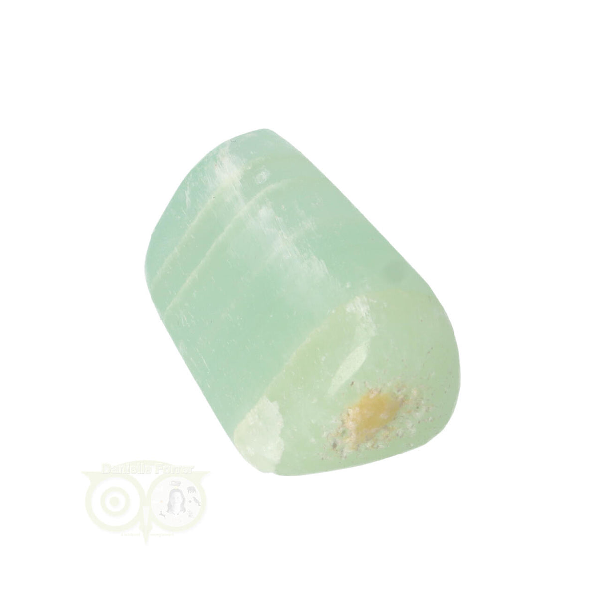 Pistachio Calcite Tumbled Stone No. 18