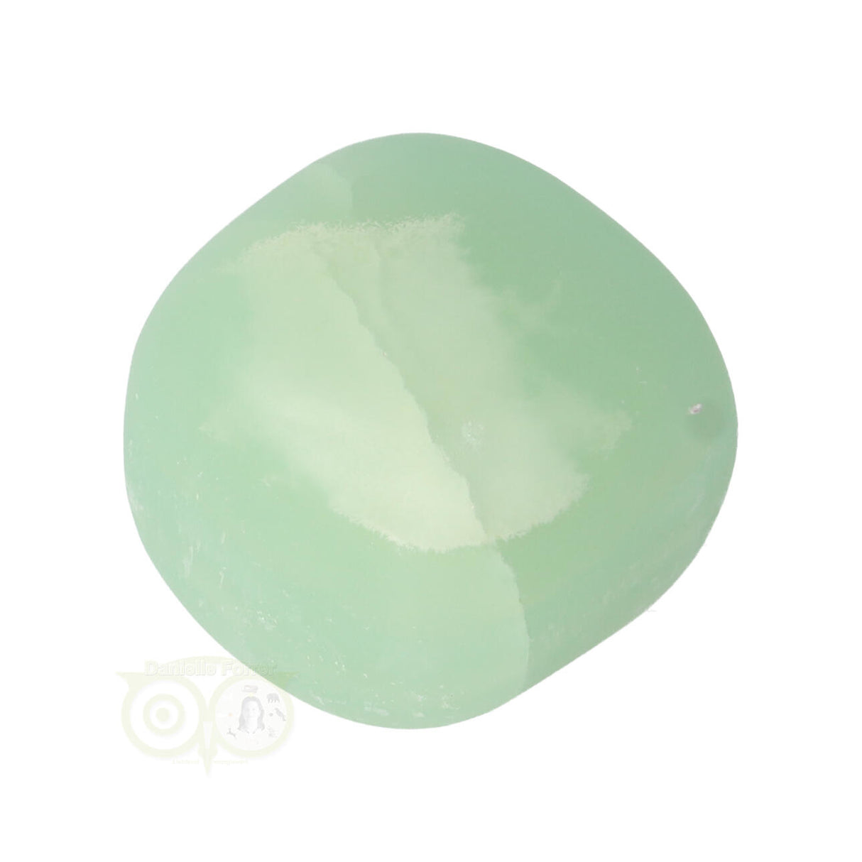 Pistachio Calcite Tumbled Stone No. 19