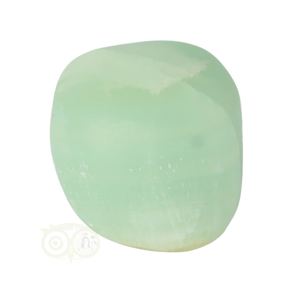 Pistachio Calcite Tumbled Stone No. 19