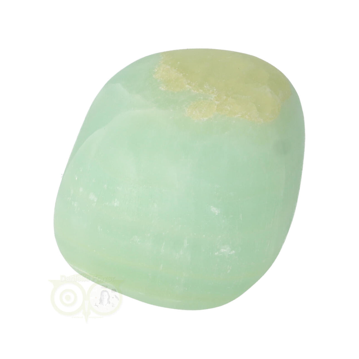 Pistachio Calcite Tumbled Stone No. 19