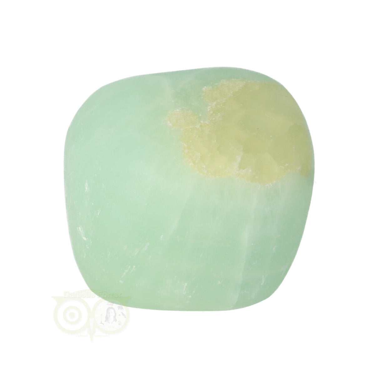 Pistachio Calcite Tumbled Stone No. 19