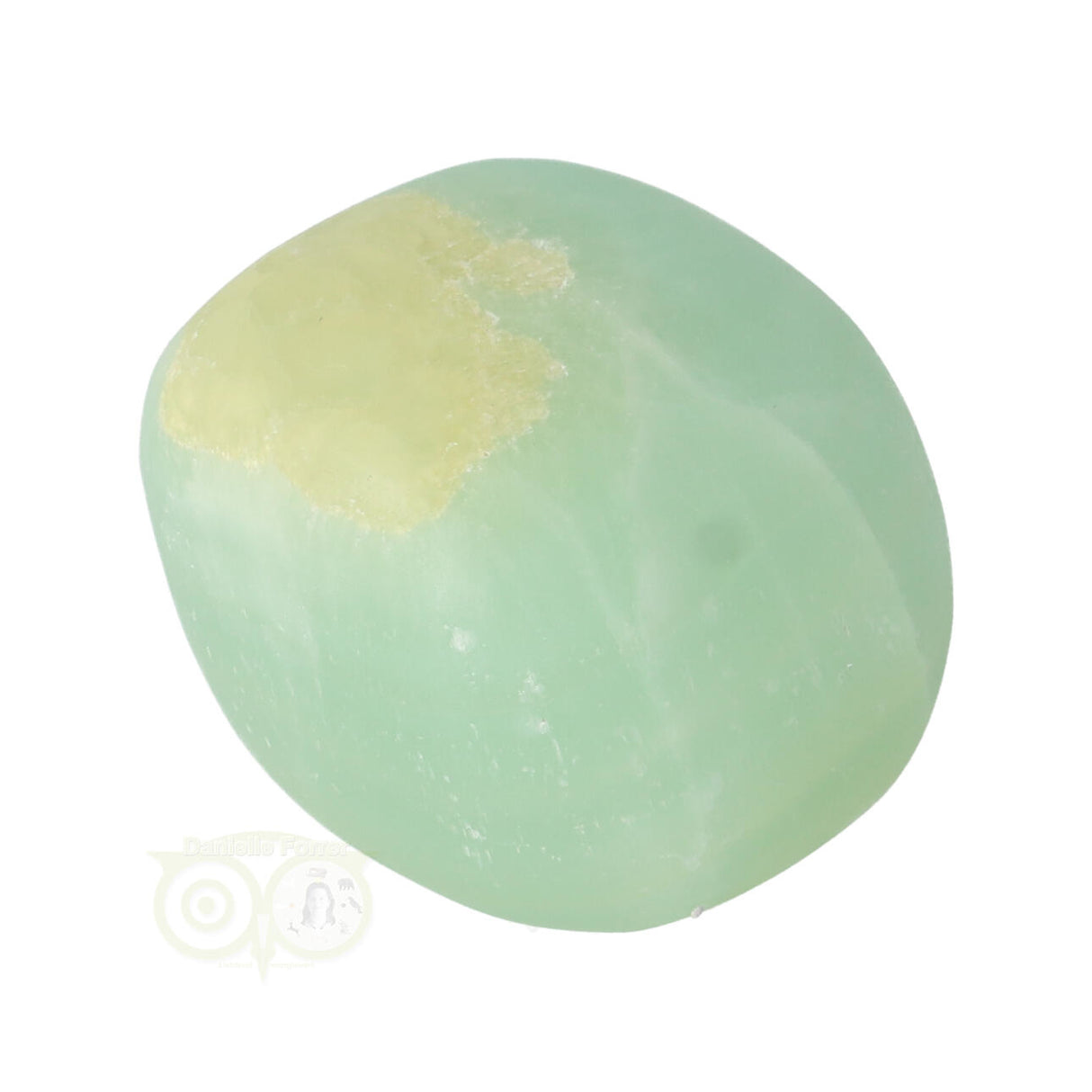 Pistachio Calcite Tumbled Stone No. 19