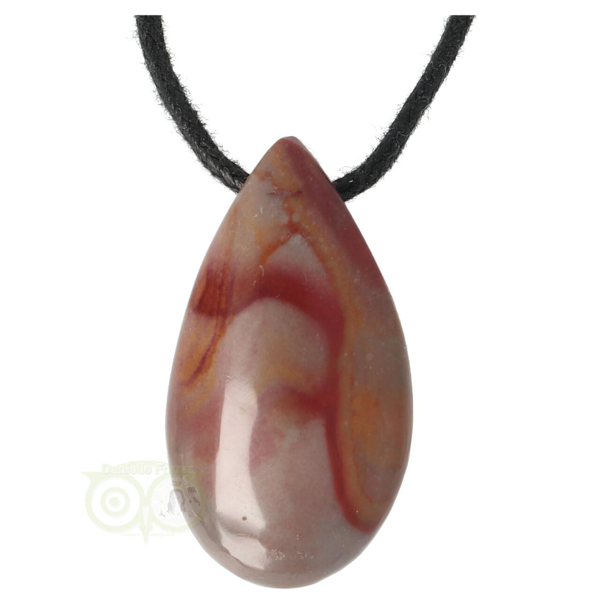 Polychrome Jasper drop pendant No. 26