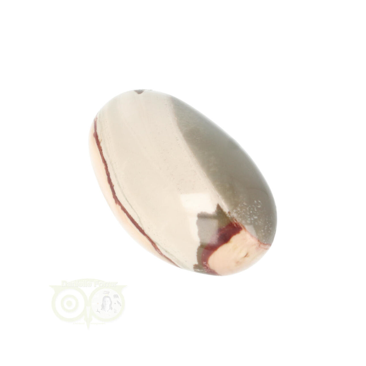 Polychroom Jaspis handsteen Nr 41