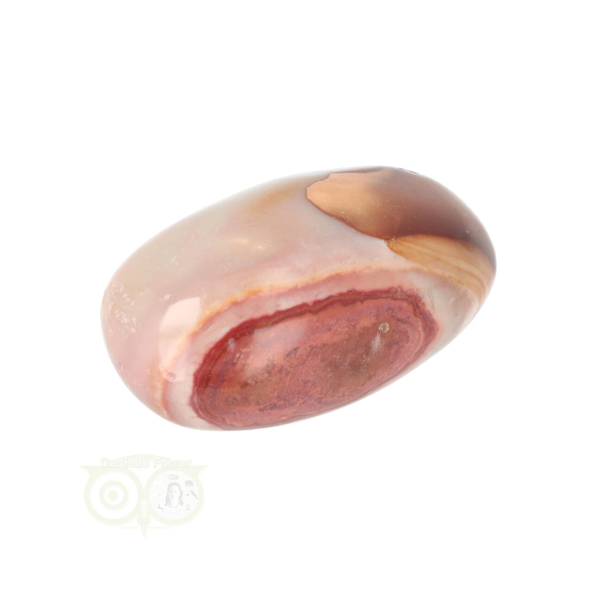 Polychroom Jaspis handsteen Nr 45