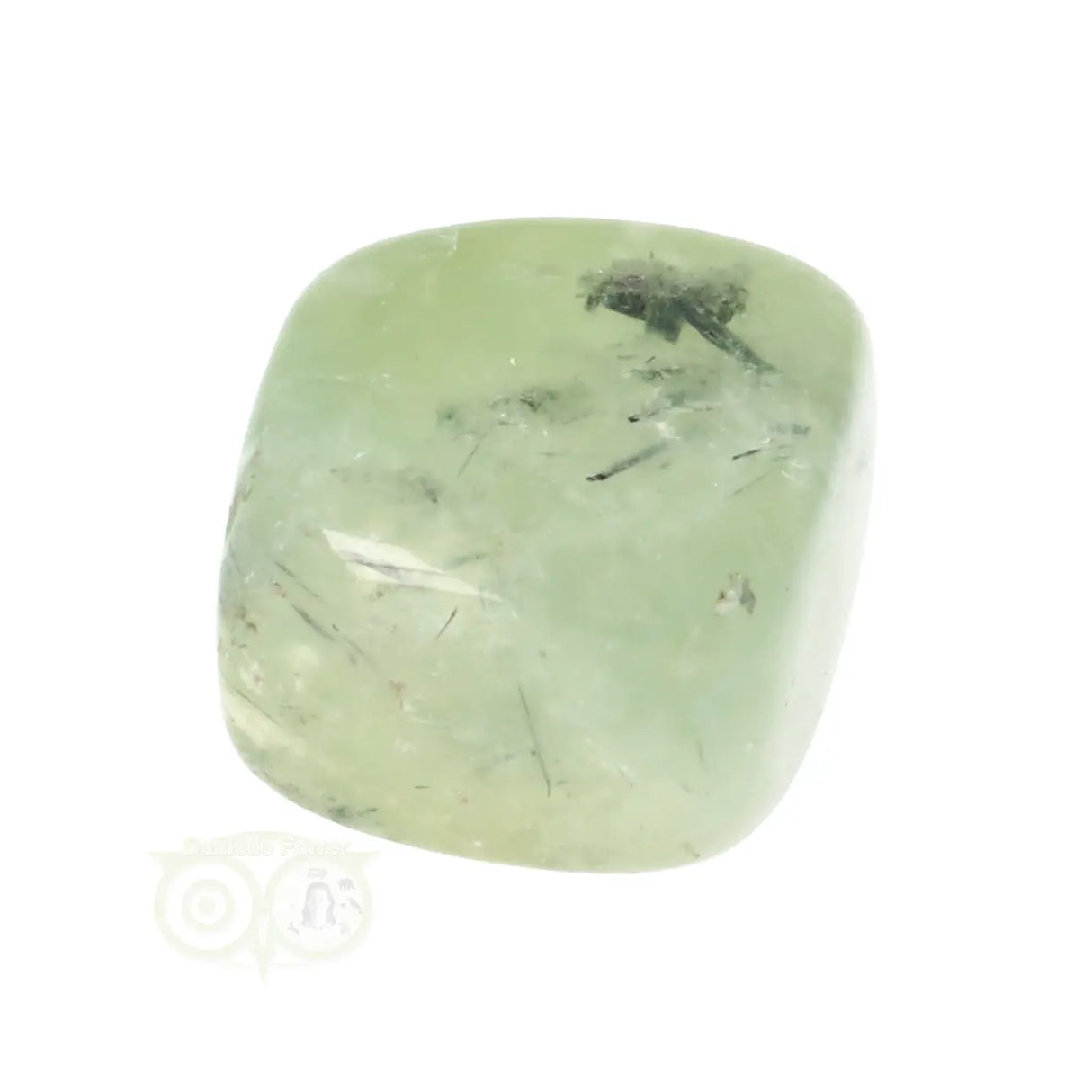 Prehniet trommelsteen Nr 30