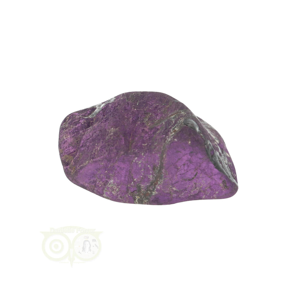 Purperiet trommelsteen Nr 18