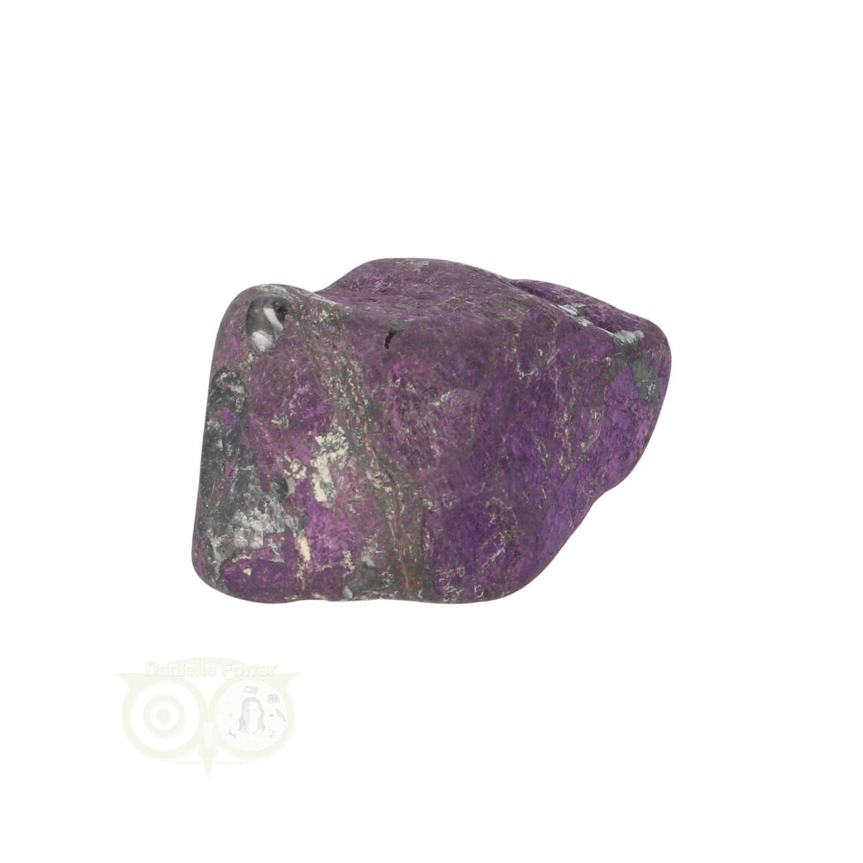 Purperiet trommelsteen Nr 18