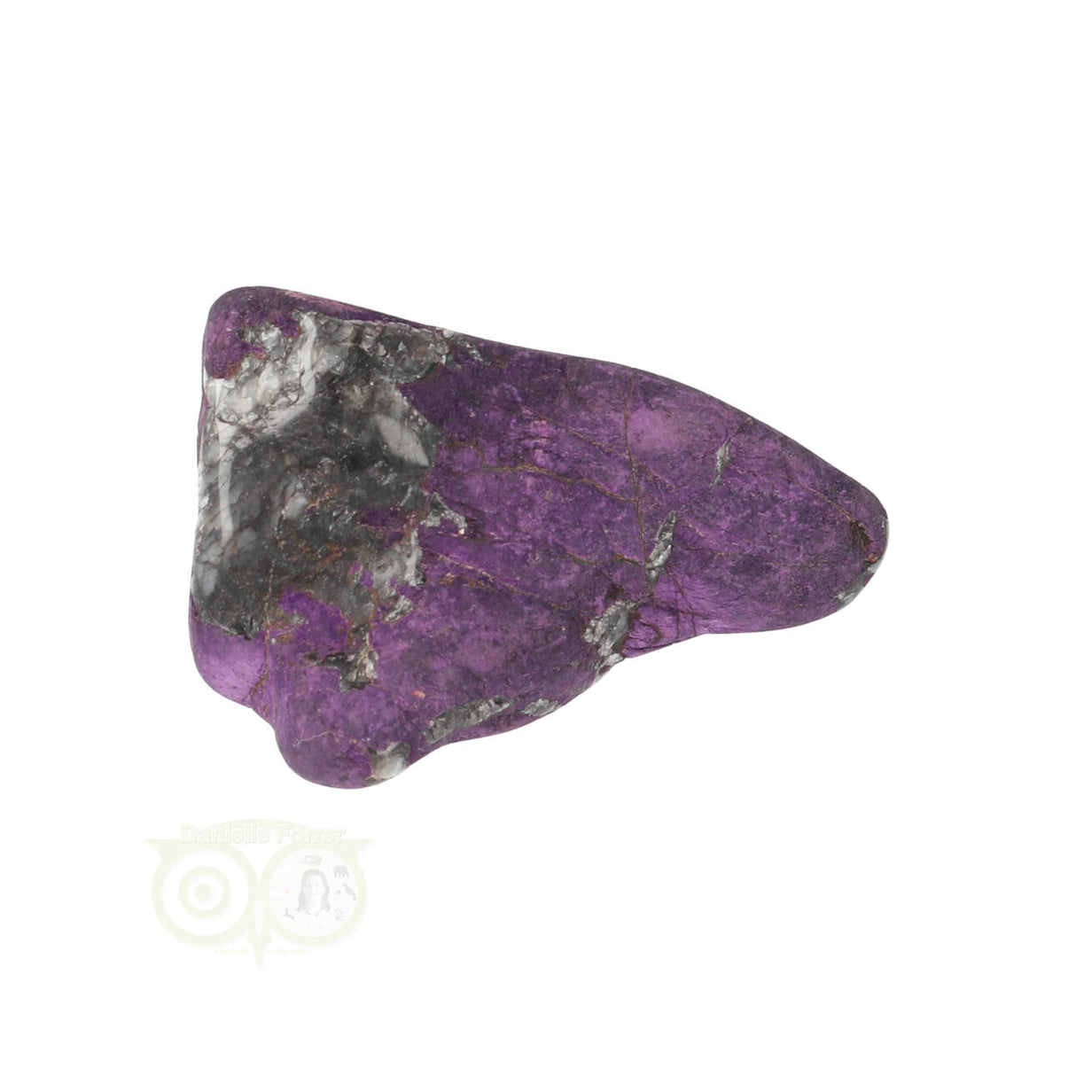 Purperiet trommelsteen Nr 20