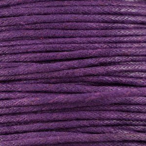 Waxkoord 1.5 mm Paars / Purple 1,2 mtr