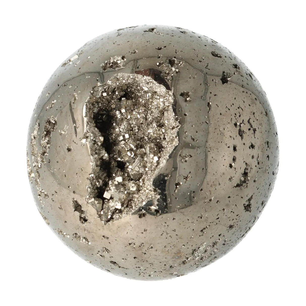 Pyriet Geode bol nr 19 - Ø 5,99 cm