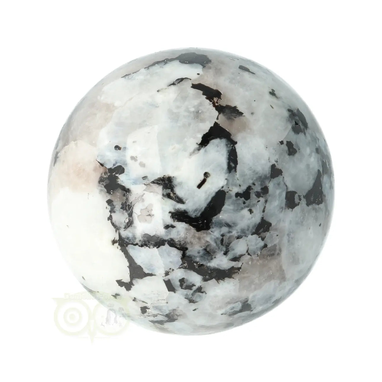 Regenboog Maansteen bol Nr 44 - Ø 5.73 cm