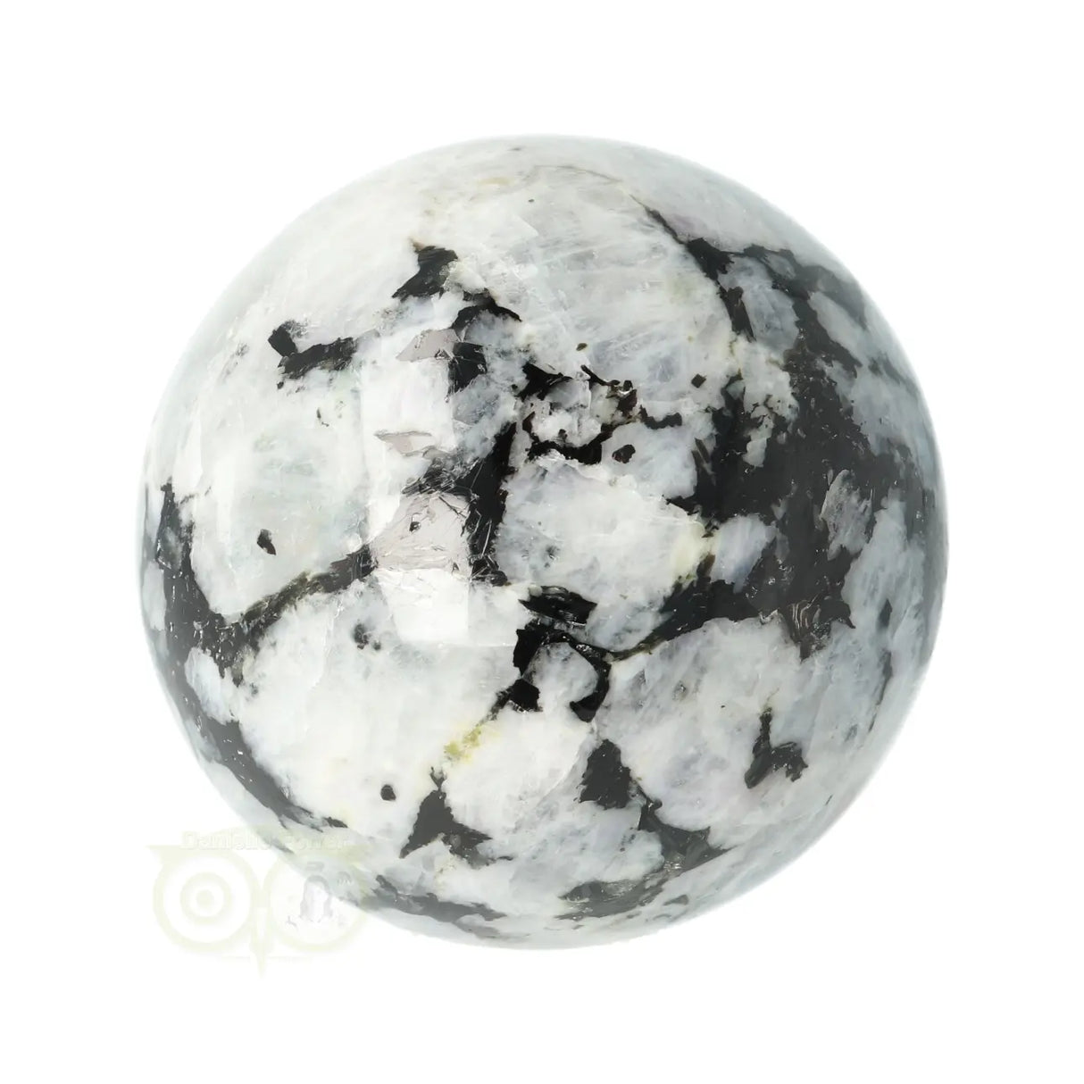 Regenboog Maansteen bol Nr 47 - Ø 5.84 cm