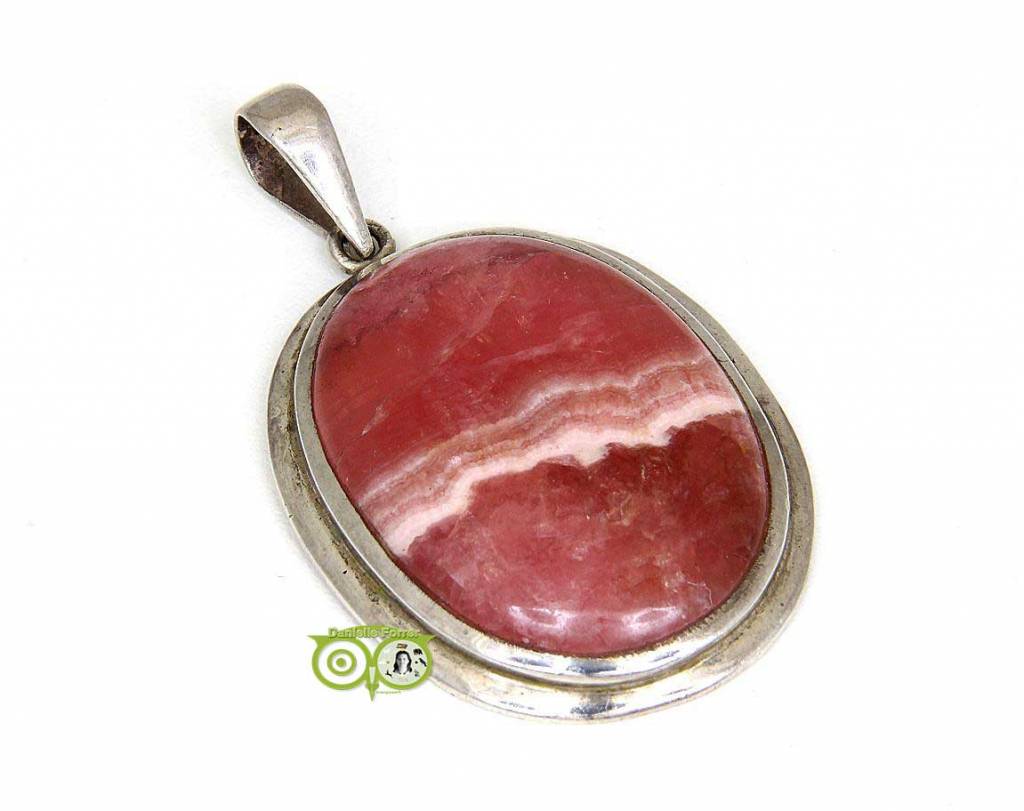 Rhodochrosiet edelstenen hanger RHC-HG-RM-1-11