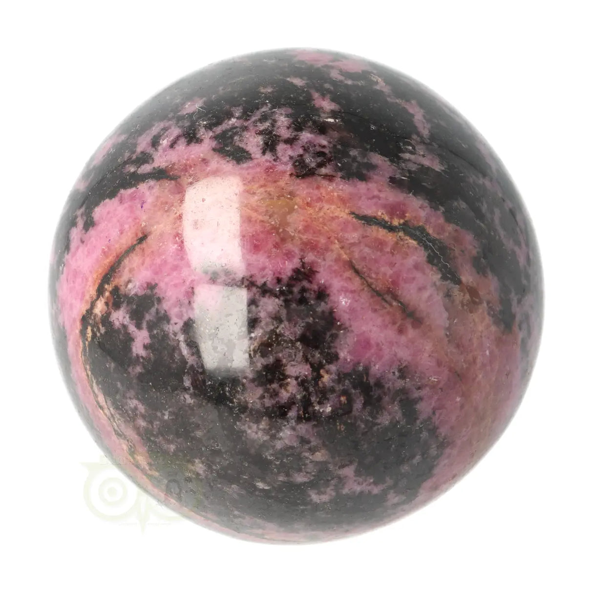 Rhodonite ball No. 9 - Ø 6.62 cm