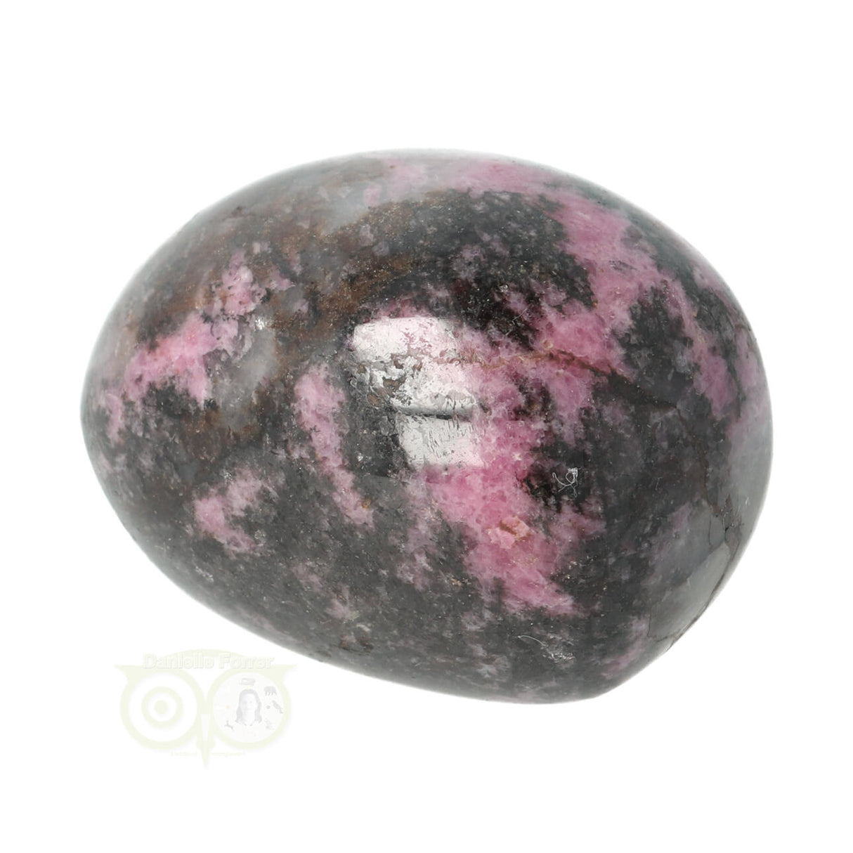 Rhodonite hand stone No. 15