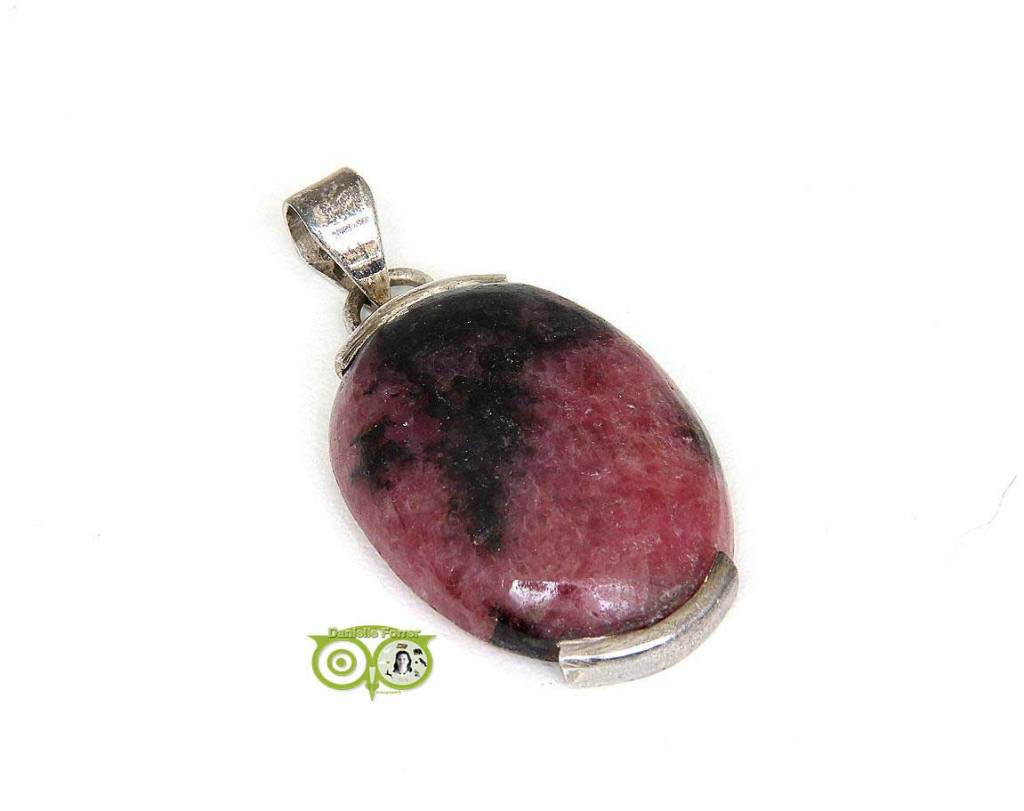 Rhodoniet edelstenen hanger Nr 3 - 8 gram