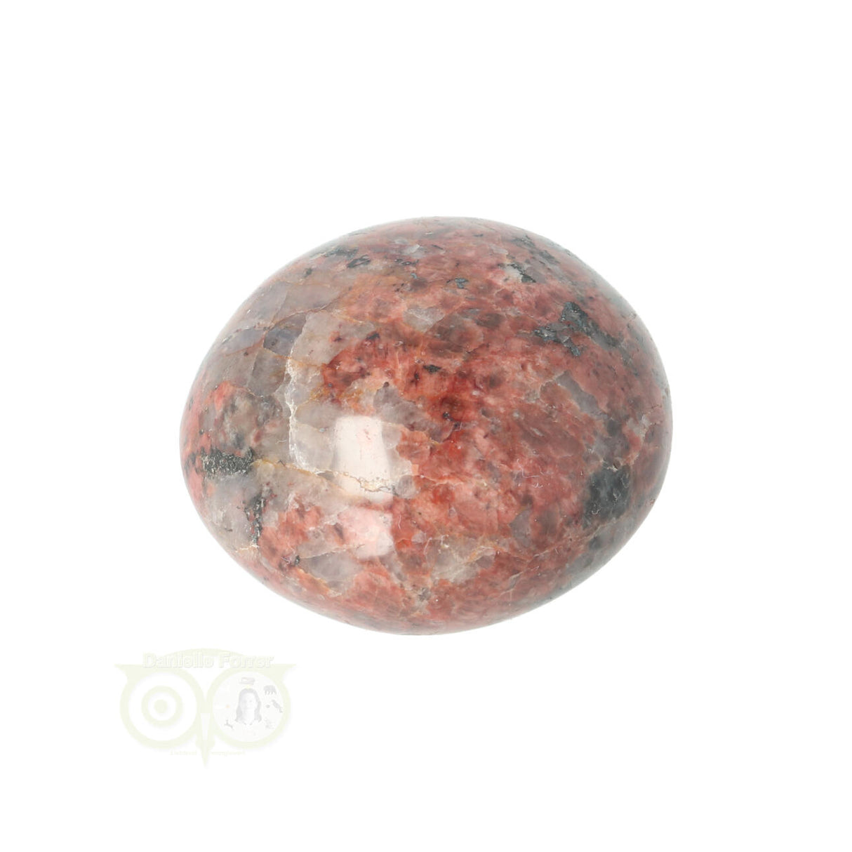 Handstein aus rotem Granit Nr. 12