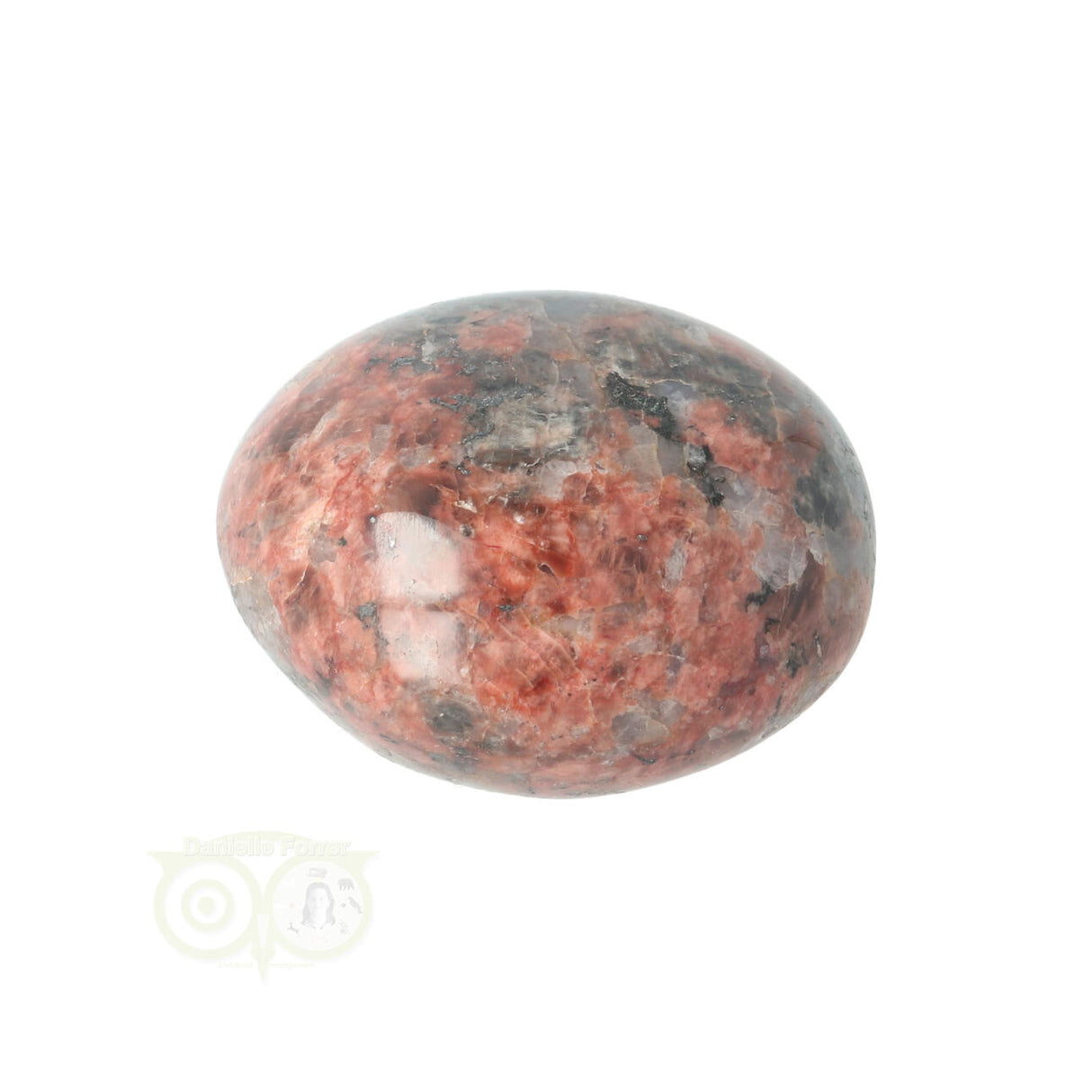 Handstein aus rotem Granit Nr. 12