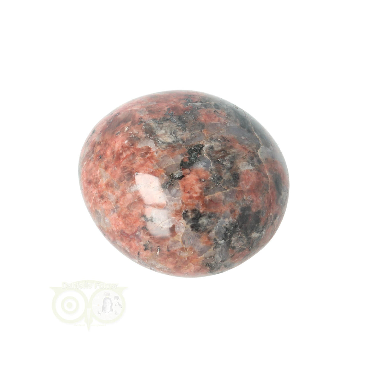 Handstein aus rotem Granit Nr. 12