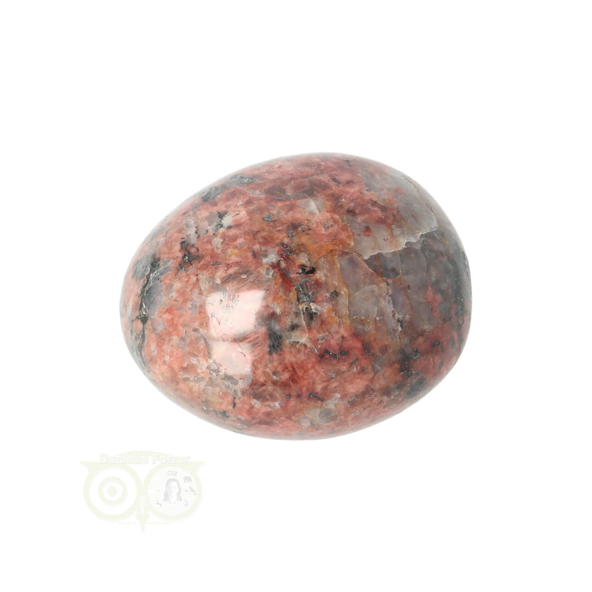 Handstein aus rotem Granit Nr. 12