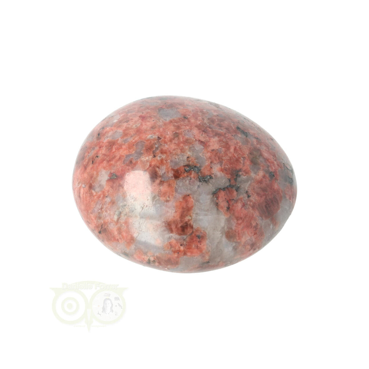 Handstein aus rotem Granit Nr. 14