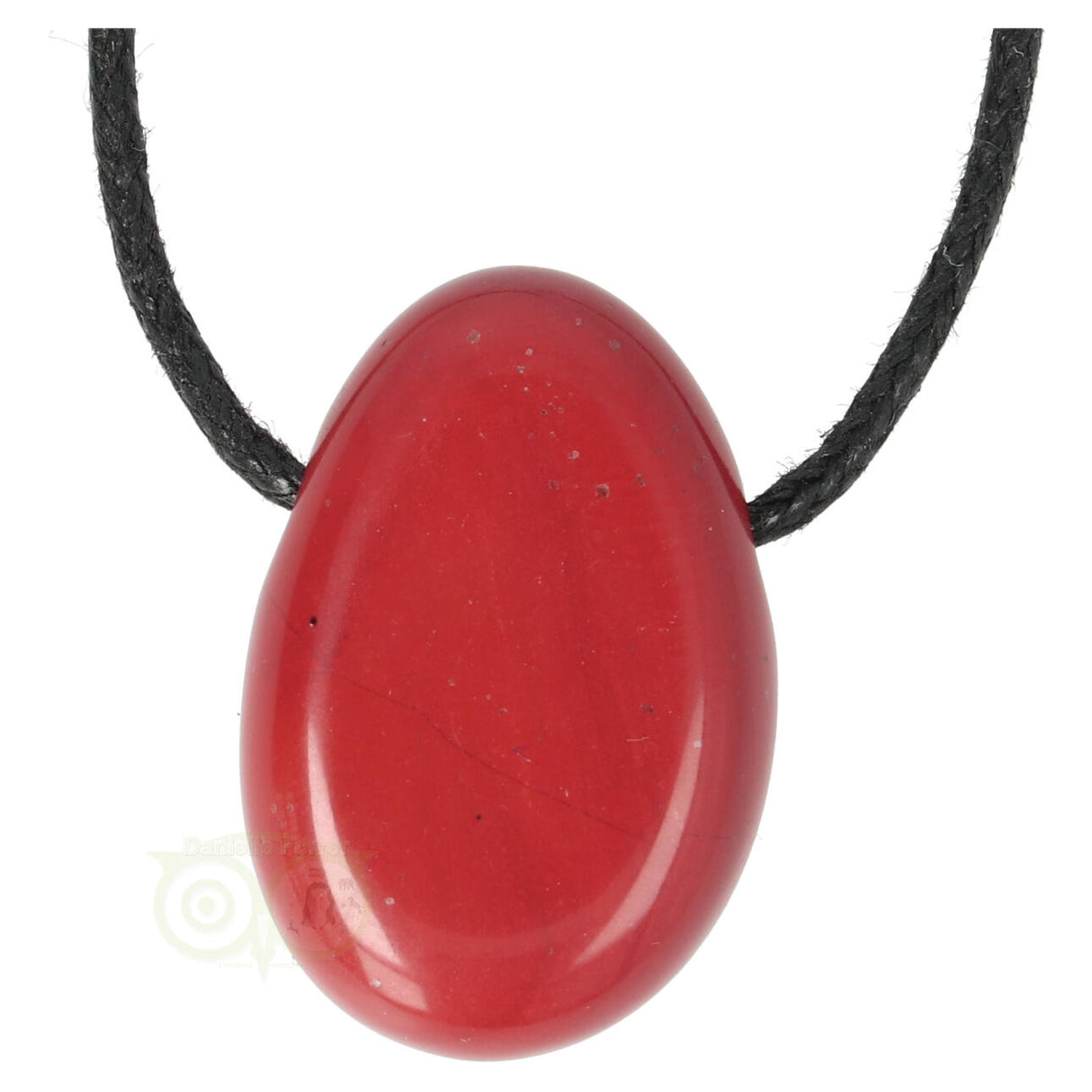 Rode Jaspis hanger Nr 12