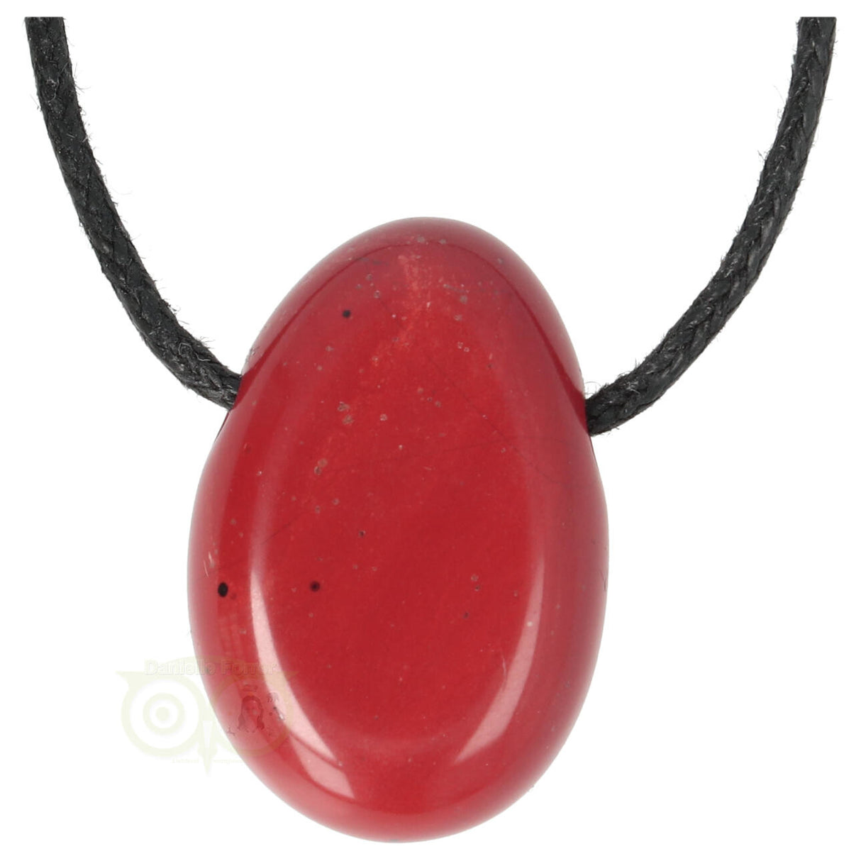 Rode Jaspis hanger Nr 12