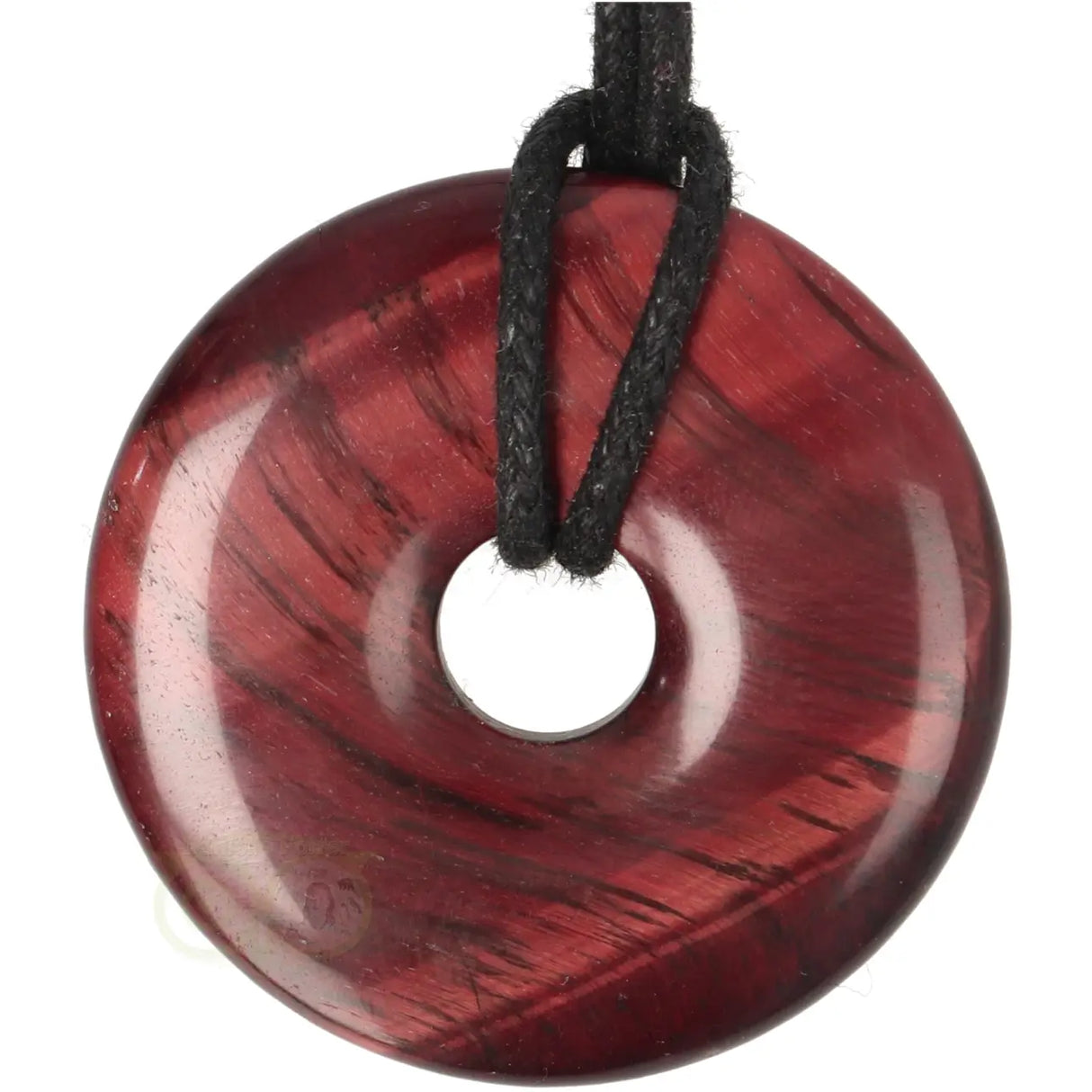 Rode Tijgeroog Donut Nr 11 - Ø 4 cm